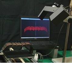 レーザスキャナー　リアルタイム３Ｄプロファイラー　ＬＨＳ-Ⅳ　3次元デジタイザ：サーフェス形状計測